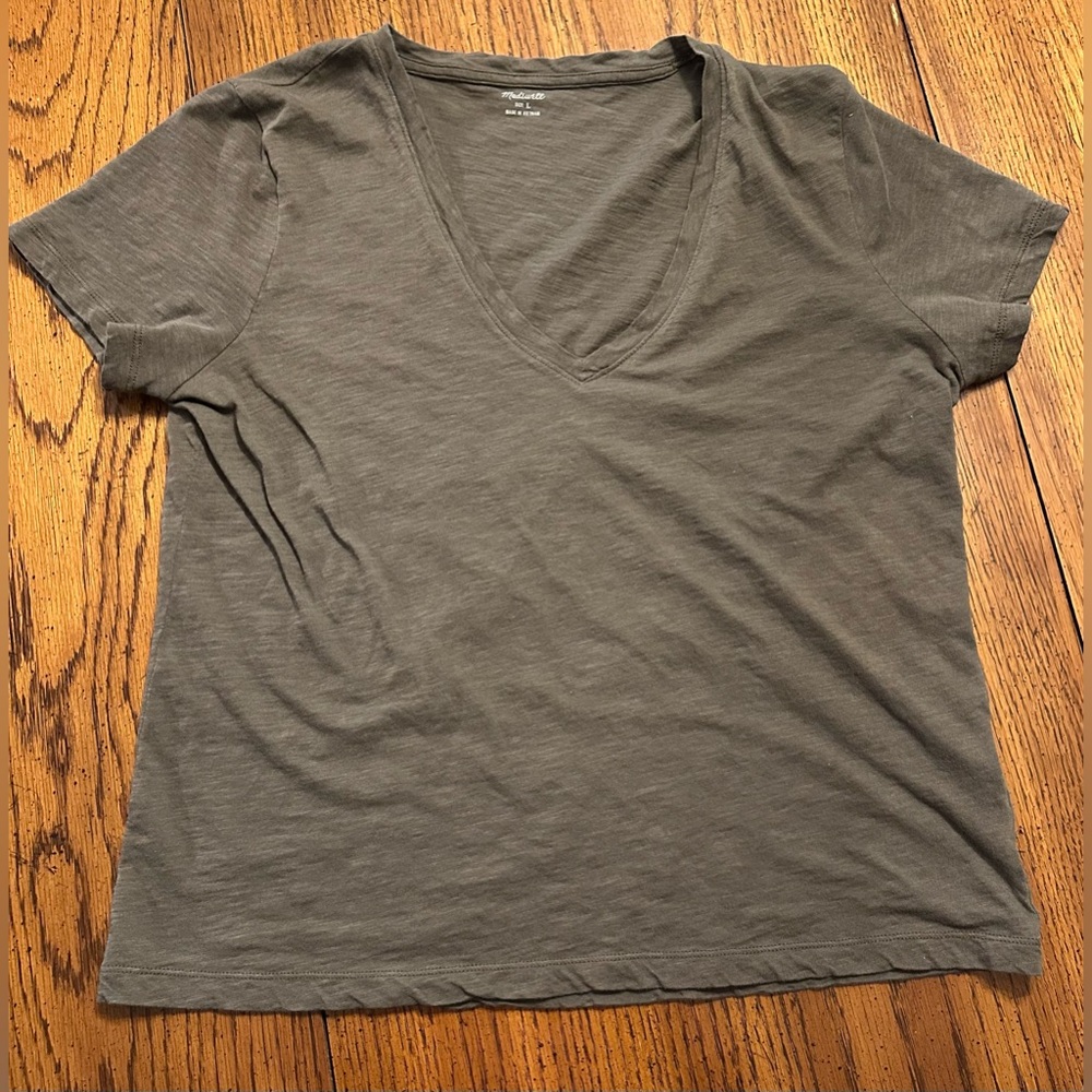 Madewell Whisper V-Neck T-Shirt